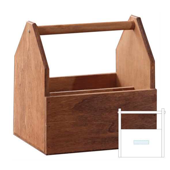 Presentation Boxes with Wooden Handle